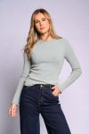 Rib Fluffy Top