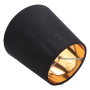 Black Lamp Shades With Gold Lining Clip On Light Shades Candle