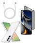 Cover Comaptible With Samsung Galaxy A36 -back Case + 2 Matte Privacy Glass