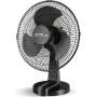Alva 40CM Plastic DESK FAN Black