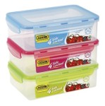 Addis 4 Side Locked Rectangular Container 1.65L