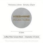 Coffee Accessories Puck Screen Reusable Heat Resistant 57.3MM 2.0MM