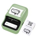 NB109 - - B21S - Portable Thermal Label Bluetooth Printer Incl Free Label 50X30MM Green