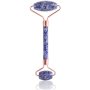 Sodalite Quartz Roller With Rosegold Handles
