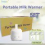 Portable Milk Warmer Bottle Warmer For Breastmilk Or Formula Travel Bottle Warmer With Digital Display Accurate