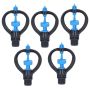 Garden High Quality Irrigation System Rotating Sprinklers 5PCS