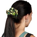 Botanic Polyester Hair Scrunchie