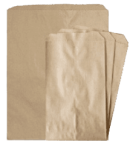 Kraft Bags Brown Jumbo 310MM X 410MM 500S