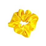 Silk Scrunchie - Yellow