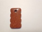 Sunstone goldstone Totem Pendant