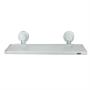 Bathlux Single Shelf With Suction Cup Retail Box