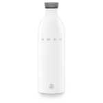 Smeg 1L White Non Insulated Water Bottle - WBF02WH