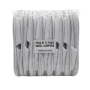 Disposable Hotel/spa Open Toe Toweling/pedi Slippers - White Pack Of 12