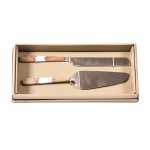 Nature's Palette Cake Knife And Server Set