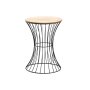 - Elijah 36CM Round Side Tables - Natural