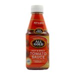 All Gold Tomato Sauce Hot And Spicy Tomato Sauce 500 Ml