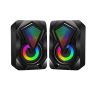 USB Wired Computer Speaker Home Desktop Game Audio With Rgb Lights FO-D391