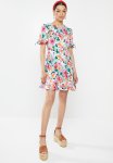 Frill Detail Dress - Multi