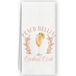 Bnzolyoia Peach Bellini Kitchen Towels - Bar Towels For Battender Peach Bellini Cocktail Lovers Gifts Cocktail Bar Club Hand Tow