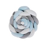 Stime Braided Knot Bumper - Blue & White