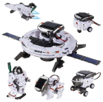 Kids Science Experiment – Solar Robot Educational Toy – 6-IN-1
