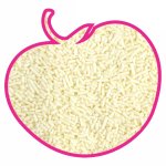 Vermicelli Single Colours – White