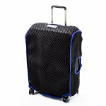 Luggage Glove Diamond Mesh Medium Blue