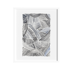 Black Lines Art Print