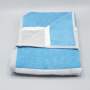 Velour Stripe Beach Towel - Turquoise / Grey