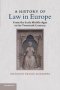 A History Of Law In Europe - From The Early Middle Ages To The Twentieth Century   Paperback