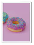 Decor Print Donuts - Unframed Print A4