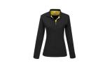 Ladies Long Sleeve Solo Golf Shirt - Yellow Only - 4XL Yellow