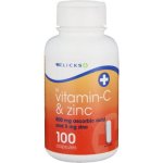 Clicks Vitamin C & Zinc 500MG 100 Capsules