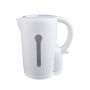 Elektra Electric Cordless Kettle 1.7L With Boil Dry Protection - White