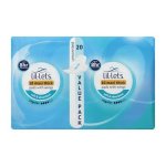 Lil-Lets Unscented Regular Maxi Thick Pads With Wings 20 Pack