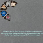 1PC Heat Press Mat For Cricut Easypress Cricket Double-sided Ironing Mat For Craft Vinyl Ironing Insulation Transfer Heating Mat