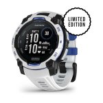 Garmin Instinct 3 Limited Edition Supernova 45 Mm Solar Whitestone With Whitestone bolt Blue Band