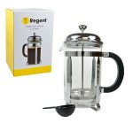 - Coffee Plunger Chrome Plated - 6 Cup - 800ML