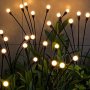 Solac Solar Firefly Garden Lights - LED Wind-driven Ground Plug-in Lamp For Lawn Decoration And Festivals