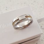 A106-C22788 - Men's Ring Stainless Steel - Size 10