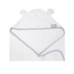 Wearable Baby Hooded Towel - White