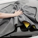 Ultra-absorbent Microfiber Car Wash Towel - Super Plush Thick Detailing Cloth For Auto Care & Cleaning - Vehicular External Main