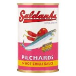 Saldanha Pilchards In Hot Chilli Sauce 155G