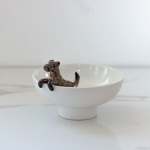Max In Regal Bowl - Gloss White bronze