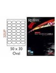 L32UPB Multi-purpose Inkjet-laser Labels 30MM Diameter Oval 100 Pack