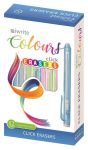 : Click Erasers - Assorted - Box Of 12