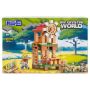Diy Crystal World Windmill House Building Block Set - Multi-colour