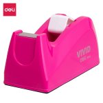 Deli Tape Dispenser 120 57 60MM Pink – E814A