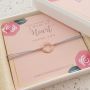 TG10 - Teacher's Gift 925 Sterling Silver Rose Gold Dainty Adjustable Cord Bracelet In Gift Box