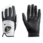 Hirzl – Right Handed Mens Golf Gloves – Black & White
